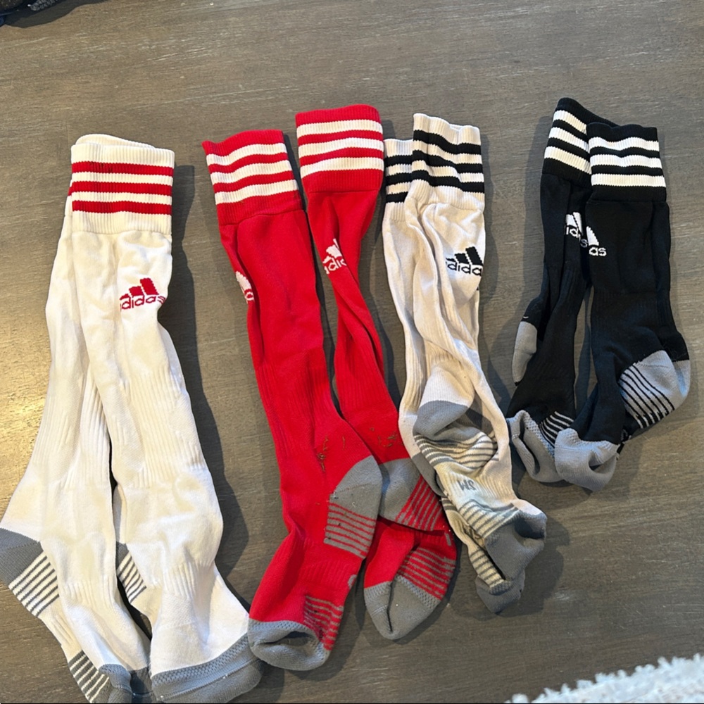 Kids’ Adidas soccer socks